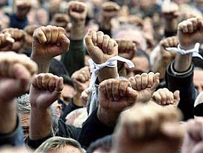 В Астрахани полиция пресекла несанкционированный марш протеста