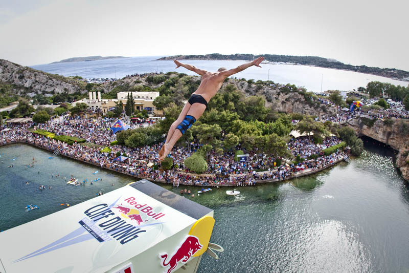 Лучшие фото с Red Bull Cliff Diving