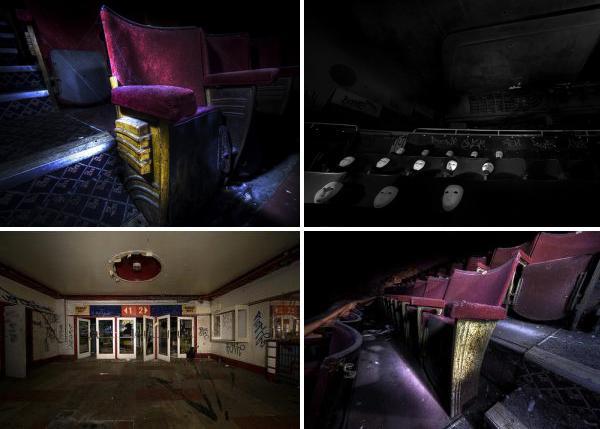 Заброшенные кинотеатры популярны среди городских исследователей и фотографов. Конечно, большая часть таких заведений переоборудована для более насущных целей, но все же такие места существуют..jpg