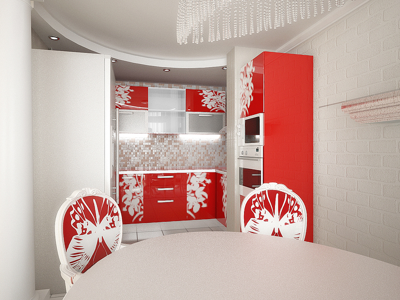 Белая кухня с красной мебелью.jpg