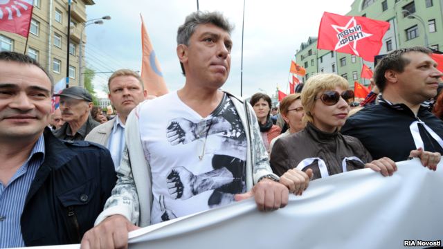Борис Немцов на Марше Миллионов