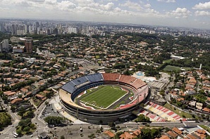 Стадион, вид сверху