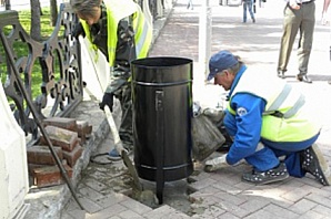 В городе установят  700 урн