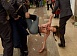 Активистки женского движения FEMEN устроили акцию на избирательном участке, где голосовал Путин (ФОТО)