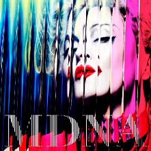 Новый альбом Мадонны "MDNA" переместился с первой строчки чарта на седьмую.