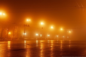 В Нижнем Новгороде сильный туман